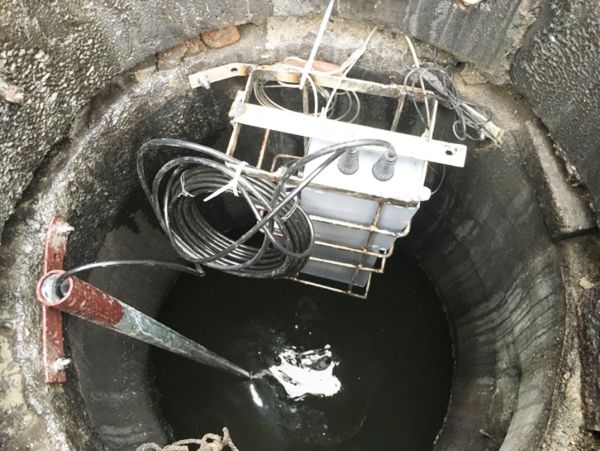 北仑区水位检测井